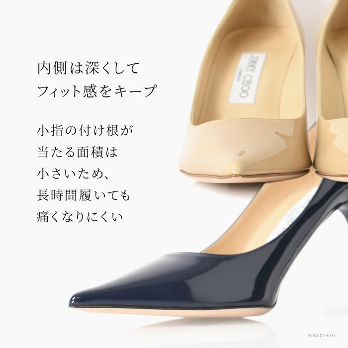 エナメル パンプス 9cm ハイヒール CHOO 24:7 Agnes アグネス ジミーチュウ JIMMY CHOOの通販