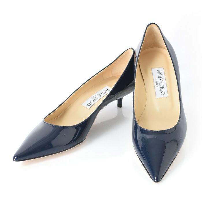 エナメル パンプス 3cm 4cm ローヒール CHOO 24:7 Amelia アメリア 