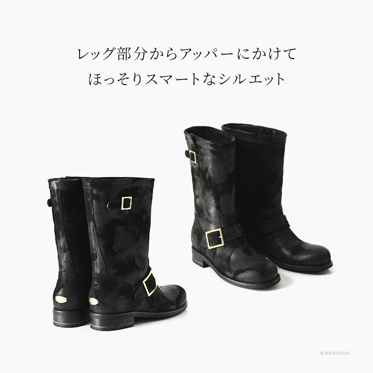 JIMMY CHOO BIKER エンジニアブーツ レディース ジミーチュウ ショート 