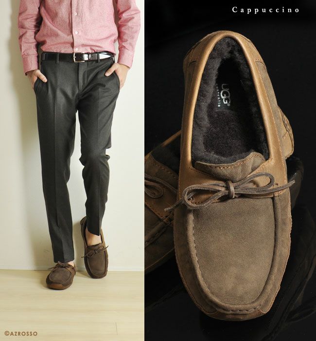 ムートン モカシン ファー UGG メンズアグ バイロン BYRON MENS