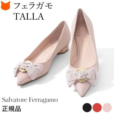 ヴァラリボン 9cm ハイヒール エナメルパンプス |フェラガモ Ferragamo ...