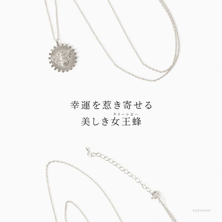 女王蜂 シルバー ネックレス レディース シンプル Dogeared