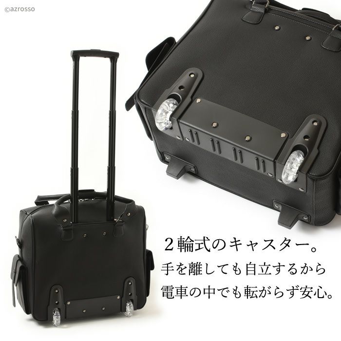オリビアローレン 大容量 ソフト キャリーバッグ A4 キャリー