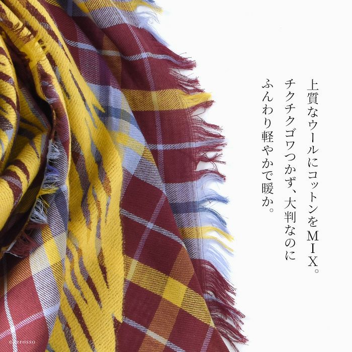 大判 柄 ストール INOUITOOSH イヌイトゥーシュ の通販