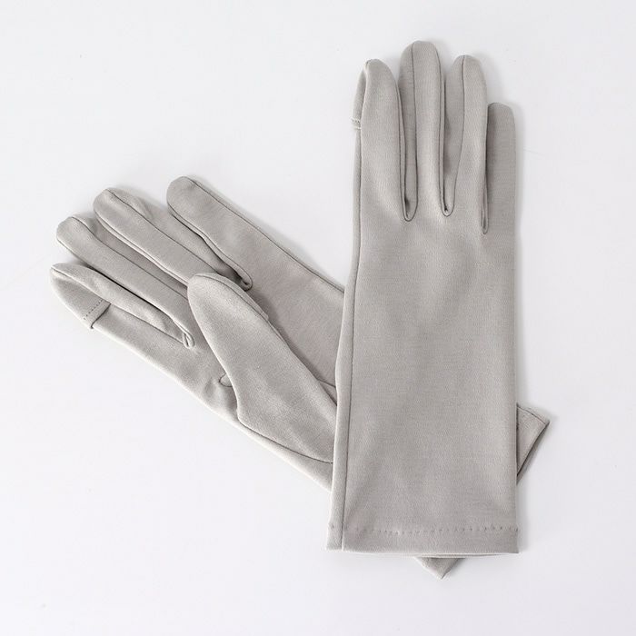 クロダ 手袋 UVグローブパールネコ刺繍：家電と雑貨のeショップ