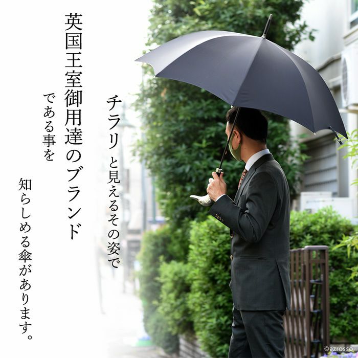 長傘 アニマルヘッド 雨傘 メンズ フォックスアンブレラズ FOX 