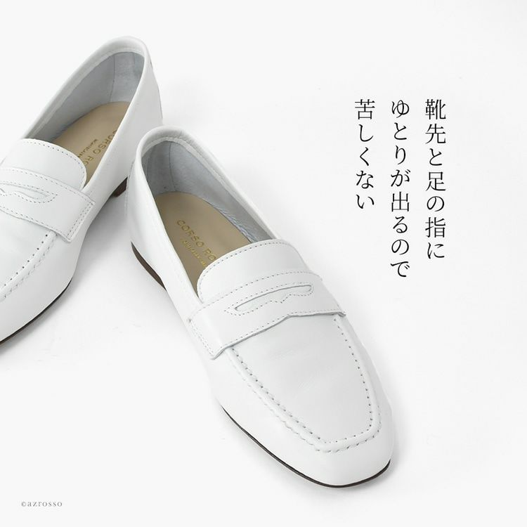 CORSO ROMA9 ブラックレザーシューズ CORSO ROMA,9 ROMA 9 コルソローマ ローファー PAOLA4000