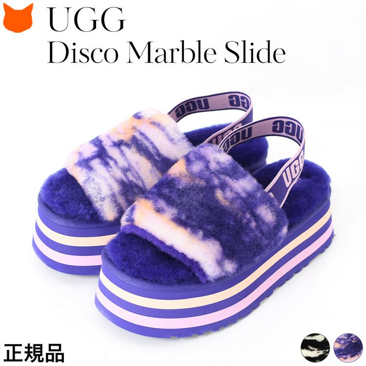 サンダル Disco Marble Slide 厚底 1122032 正規品 アグ UGGの通販