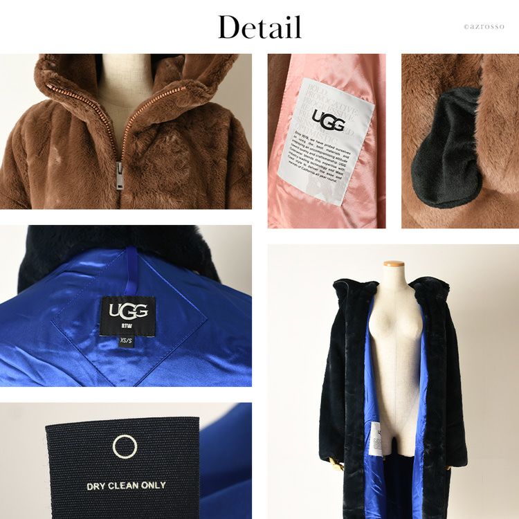 フェイクファー ロングコート Koko Oversized Faux Fur Coat 1117512