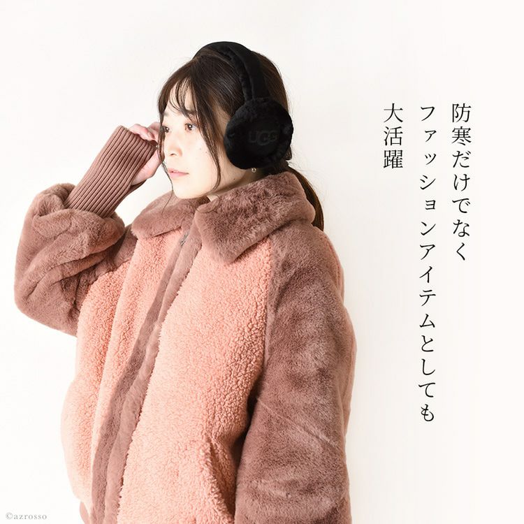 耳あて Sheepskin Embroidery Earmuff 20955 正規品 アグ UGGの通販