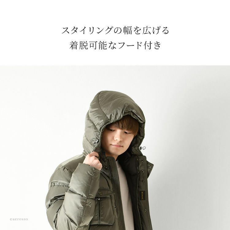 フード付き ダウンジャケット 防水 NEVIO-SH ムーレー MooRERの通販 