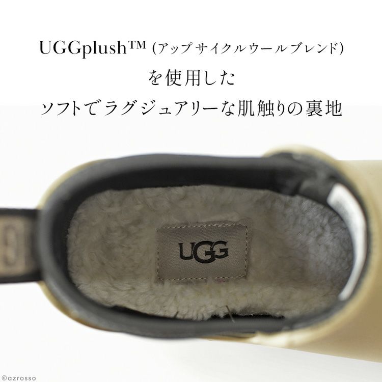 UGG Droplet レインブーツ レディース ショート サイドゴア おしゃれ