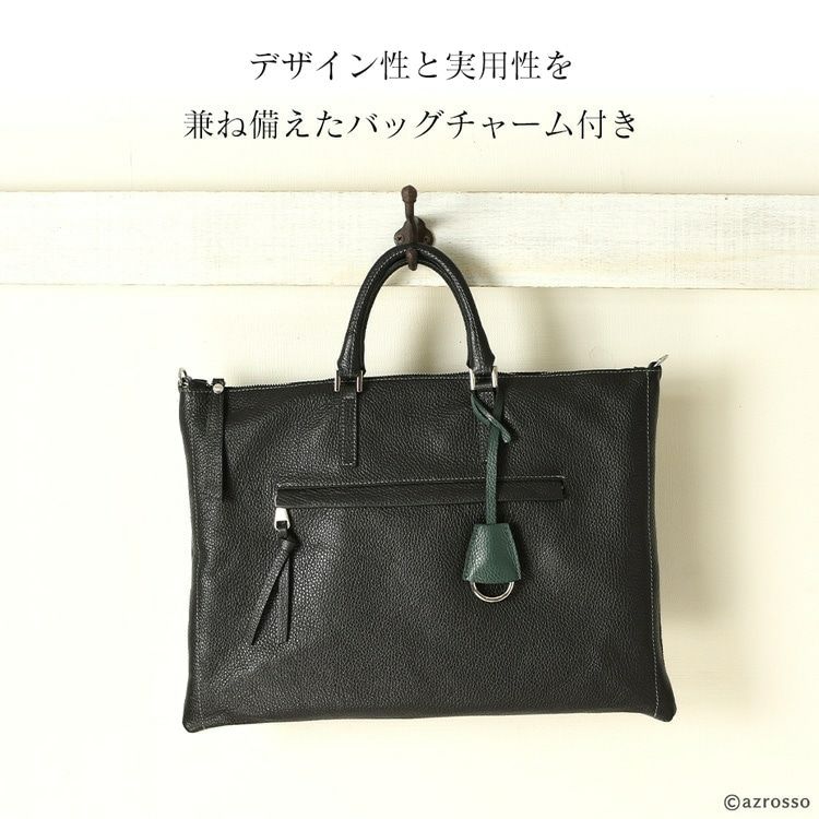 新品 ジャンニノターロ クロコ 型押し 2way ショルダー トート