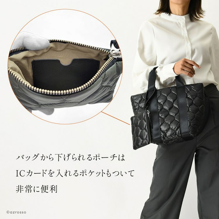 shanti / キャンバスバッグ クーシーブロックプリント L｜テソロ