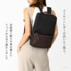 豊岡で鞄をつくるブランド服部の高級感と軽さを兼ね備えたナイロン×レザーのスクエア型のビジネスリュック