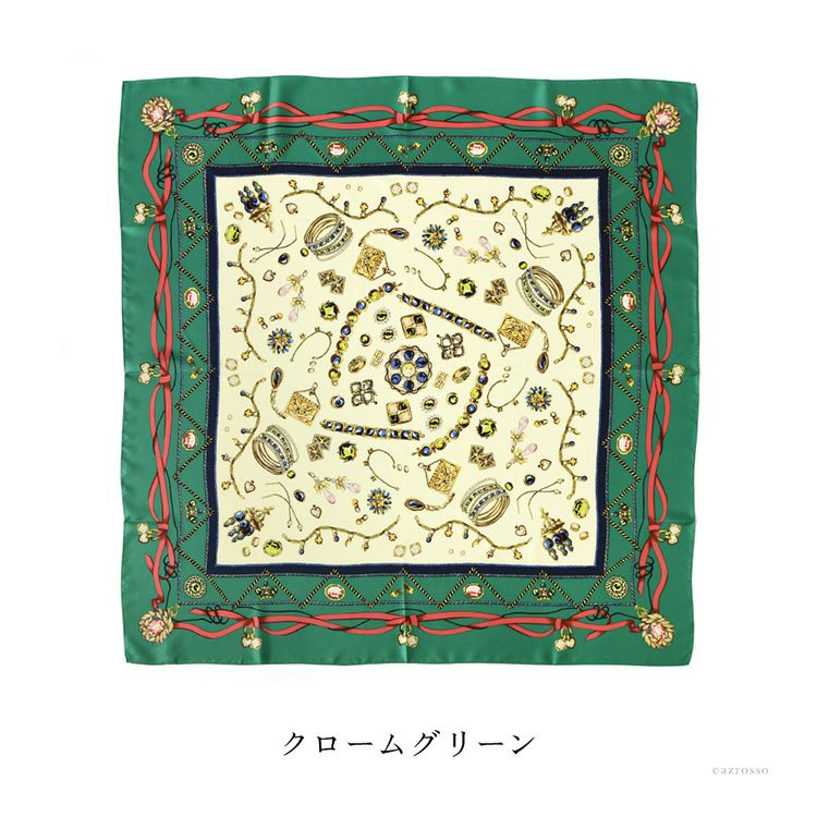 Cartier - カルティエ Cartier スカーフ 宝石柄 ジュエリー柄