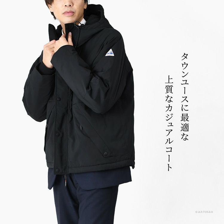 パフジャケット メンズ Cape HEIGHTS ケープハイツ ブランド フード付
