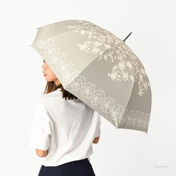 プチサイズS◆ノー皺加工最高級クールパス◆花傘雨花の夏浴衣140～159cm向け プチサイズS◇ノー皺加工最高級クールパス◇花傘雨花の夏