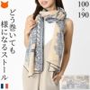蜃気楼のように揺らぐ幻想の街並みを描いたおしゃれな大判ストール。フランスブランドINOUI EDITIONS(イヌイエディションズ)の柔らかなコットン100%ストール