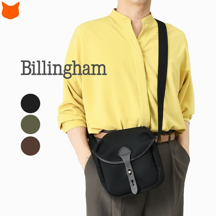 イギリス製ブランドのメンズキャンバスバッグ。上質コットンと撥水帆布素材。軽量・小さめサイズが使いやすい斜めがけショルダーバッグ