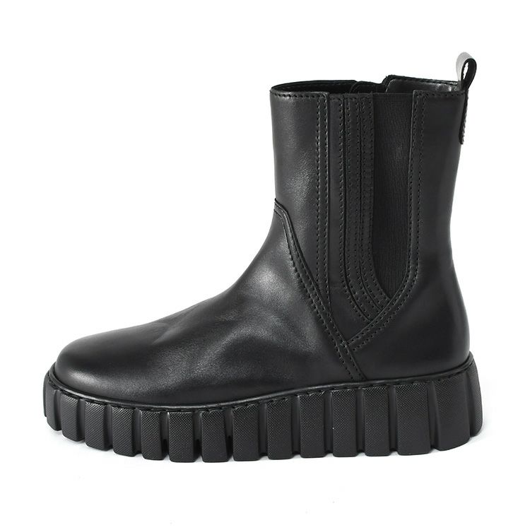 Gabor ガボール★厚底 ウェッジ ショートブーツ 黒 23㎝ 1-22 Gabor ガボール☆厚底 ウェッジ ショートブーツ 黒 23㎝ 1-22